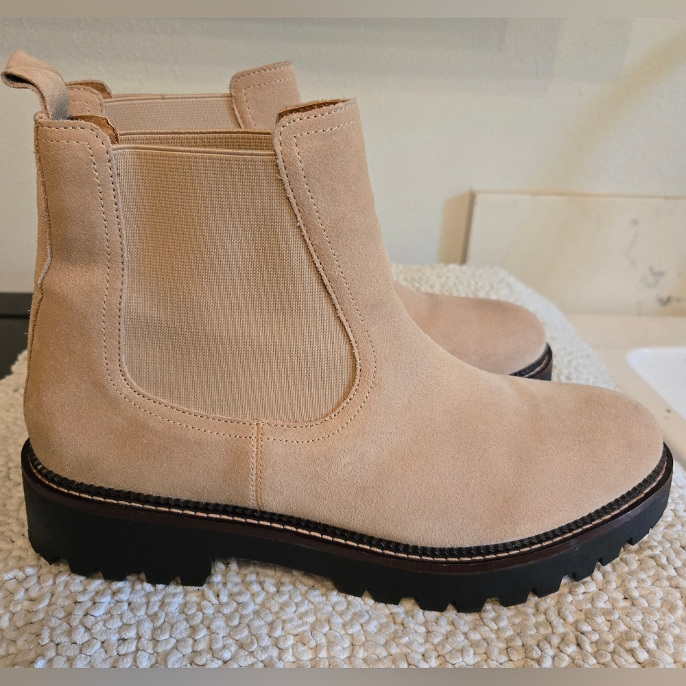 Caslon Tan Ankle Boots